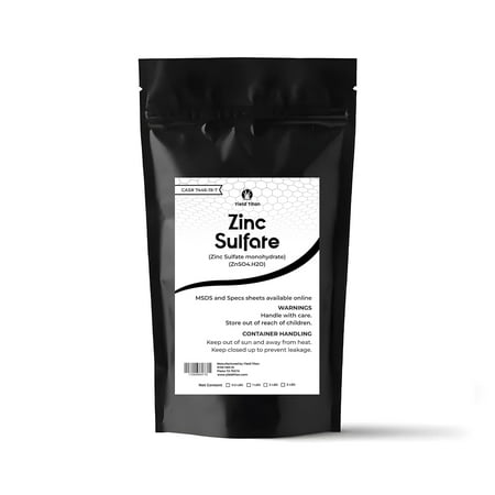 Yield Titan Zinc Sulfate (Zinc Sulfate Monohydrate) (ZnSO4·H2O) - Chemical (2lb)