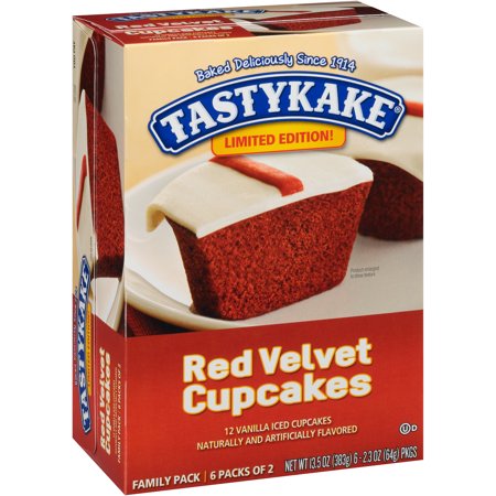 Tastykake® Red Velvet Cupcakes 6-2.3 oz. Packages