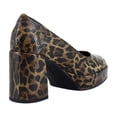thumbnail image 5 of Aerosoles Zarina Women's Heels Tobacco Multi Jaguar Print Size 8 M, 5 of 8
