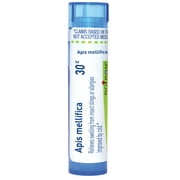 Boiron Apis Mellifica 30C, Homeopathic Medicine for Swelling From Insect Stings Or Allergies Improved By Cold, 80 Pellets
