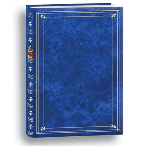 Pioneer Photo Album Pioneer Bi-Directional Post Style Memo Pocket Album, Royal Blue