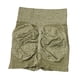 thumbnail image 3 of Pantalones de cintura alta para mujer, cómodos, absorben el sudor, leggings casuales, ajustados Amarillo S M, 3 of 8