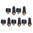 thumbnail image 2 of Welding Cable Quick Fitting, Welder Cables Connector Plugs High Temperature Resistance Excellent Conductivity Rubber+Brass  For Hydrogen Arc Welding, 2 of 8