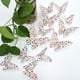 thumbnail image 5 of Decoración de pared de hierro artístico de la primavera con mariposas huecas, 5 of 6