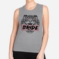 thumbnail image 2 of Tiger Bride Women's Muscle Tank Medium Heather Grey, 2 of 5
