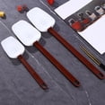 thumbnail image 3 of Espátula para hornear tipo raspador de crema de producción, tipo gancho, tipo cuchara, raspador de silicona para pasteles EVA, 3 of 5