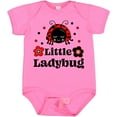 thumbnail image 3 of Inktastic Little Ladybug with Flowers Boys or Girls Baby Bodysuit, 3 of 5