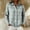 Blue, variant on Plaid Collared Button Down Knit Sweaters for Women Vintage Sweater Chic Tops Soft Lightweight Fall Outfits Loose Fit Teacher Outfits Cute Sweaters Dressy Cardigan Comfort Sweatshir,Coffee,L