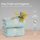 thumbnail image 2 of Juego de toallas de baño Towel Ariv Jumbo Premium, 2 piezas, diseño de huevo de pato, 2 of 6