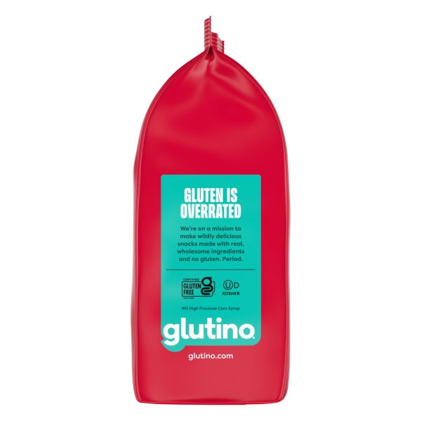 (6 pack) Glutino Dark Chocolate Strawberry Flavored Wafer Bites, Gluten Free Snacks, 7 oz