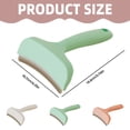 thumbnail image 3 of Pet Deshedding Tool for Dogs & Cats, V-Shaped Stainless Steel Grooming Brush with Ergonomic Non-Slip Handle, Efficient Shedding & Fur Removal for Short Hair Pets, Gentle Massage Grooming Tool, 3 of 9