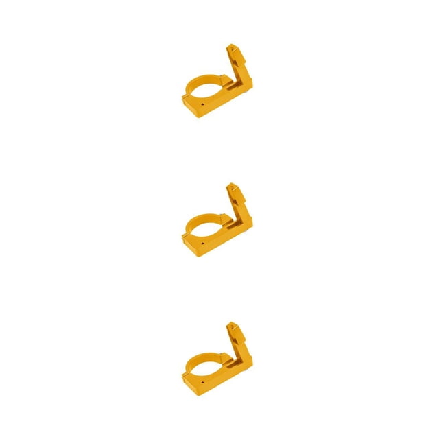 Sonducket Adaptador de Dial de desviador delantero de bicicleta, cambio de asiento, anillo de conversión de rueda de cadena antideslizante Oro 3piezas