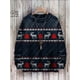 thumbnail image 5 of Suéter feo con impresión 3D para hombre y mujer, sudadera informal unisex de invierno con diseño de árbol de Navidad, Papá Noel, gato, ciervo y oso, M14, 5 of 5