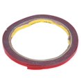 thumbnail image 4 of 2X Ruban Adhésif Permanent Double Face Super Adhésif pour Véhicule Voiture, Rouge 6MM x, 4 of 4