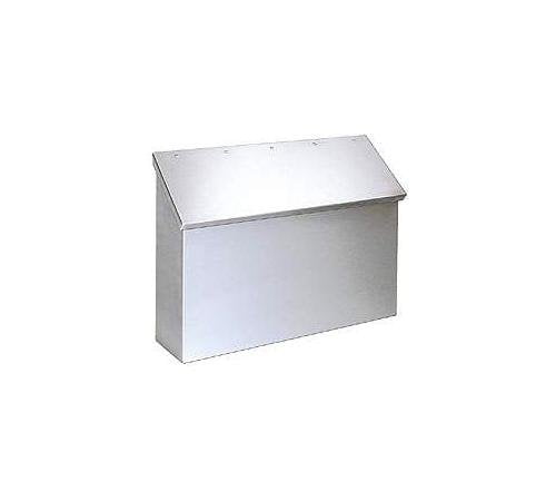 Stainless Steel Mailbox - Standard - Horizontal Style