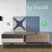 Abaima TV Legs for TCL Roku TV Stand Legs,Replacement Black Legs for TCL Smart TV Base Stand for 32 40 49 50 55 Inch with Screws(Black)