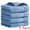 Dark Blue 4-Piece, variant on Unique Bargains Solid Hand Towel Set Cotton Face Towels Absorbent Dark Blue 2-Piece