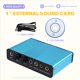 thumbnail image 4 of Tarjeta de Sonido USB 2.0, Tarjeta de Sonido Externa de 6 Canales, Tarjeta de Audio Óptica Externa, Controlador SPDIF para PC, Portátil y de Escritorio., 4 of 5