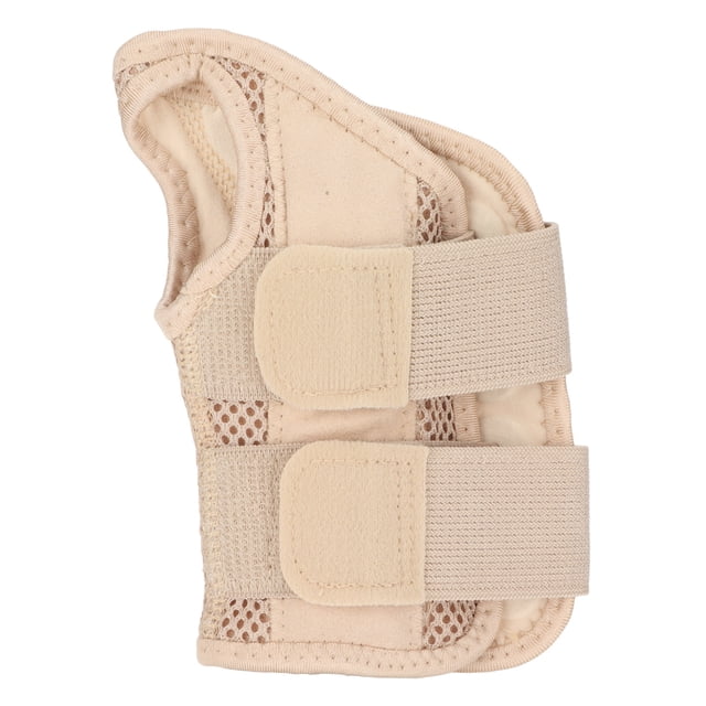 Muñequera con diseño de gancho y bucle, cómoda y transpirable, soporte de compresión para muñeca, protector de muñeca para aliviar el dolor, tallas S y M, mano izquierda