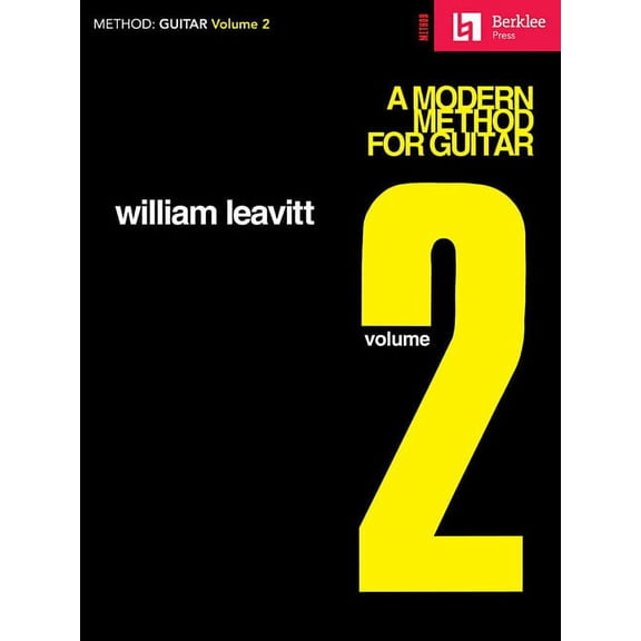 Modern Method for Guitar Modern Method for Guitar Volume 2 Intermediate Guitar Lessons for Melody, Scales, Arpeggios, and Chords Learn Improvisat, Book 2, (Paperback)