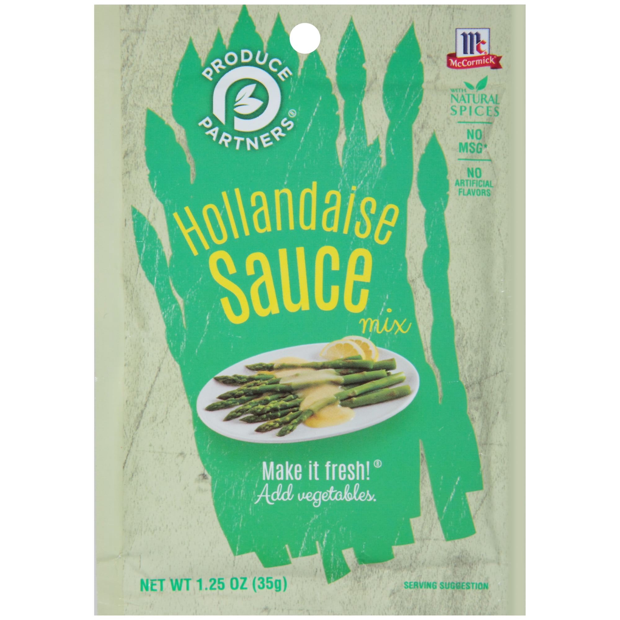 McCormick Produce Partners Hollandaise Sauce Mix, 1.25 oz