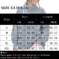 thumbnail image 3 of Mock Neck Loose Sweatshirt for Women Drop Shoulder Puff Sleeve Oversized Pullover Soft Knit Versatile Daily Athleisure Outer Top Light Gray S, 3 of 6
