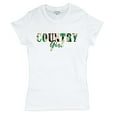 thumbnail image 5 of Country Girl Camo T-Shirt Small Town Cowgirl Farm Life Military Women's Tee, 5 of 7