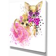 thumbnail image 2 of Lovely Sweet Dog Watercolor - Abstract Canvas Art Print, 2 of 3