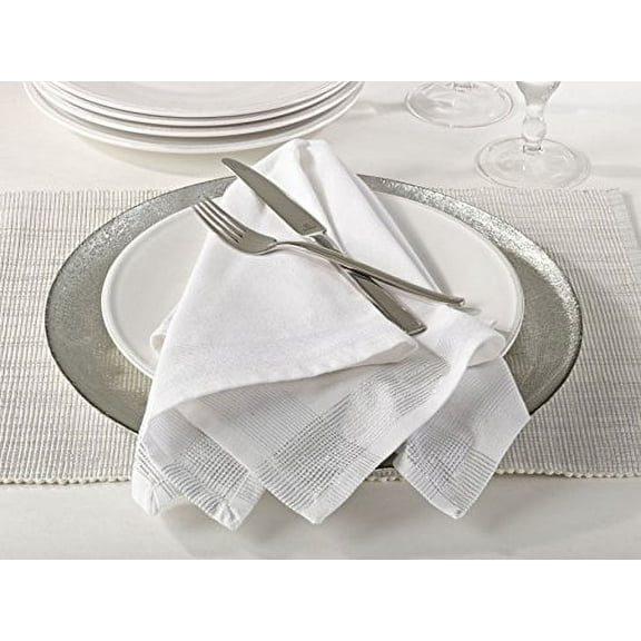Fennco Styles Splendid Design Napkin - 20-inch Square - Set of 4