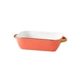 thumbnail image 1 of Golden Edged Baking Tray Rectangular Baking Pan Household Microwave Oven Baking Cheese Bowl, 1 of 4
