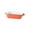 Orange, variant on Golden Edged Baking Tray Rectangular Baking Pan Household Microwave Oven Baking Cheese Bowl