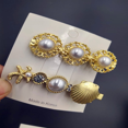 thumbnail image 2 of Épingle à Cheveux Unique avec Perles et Strass Charmes 4 Pcs, 2 of 4
