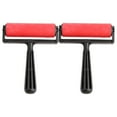 thumbnail image 1 of 2 Pcs Plastic Printmaking Rollers Diamond Drawing Roller Printing Glue Stick, 1 of 5