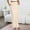 *Gold, variant on Women's Satin A Line Skirt with Side Pockets,Solid Color Silky Midi Skirt Black,Women's Plus M
