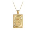 thumbnail image 1 of Initial Tag Necklace, 1 of 3