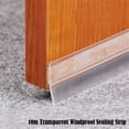 thumbnail image 1 of 10M Transparent Silicone Windproof Door Sealing Strip Bar for Home Improvement Tools, 1 of 4