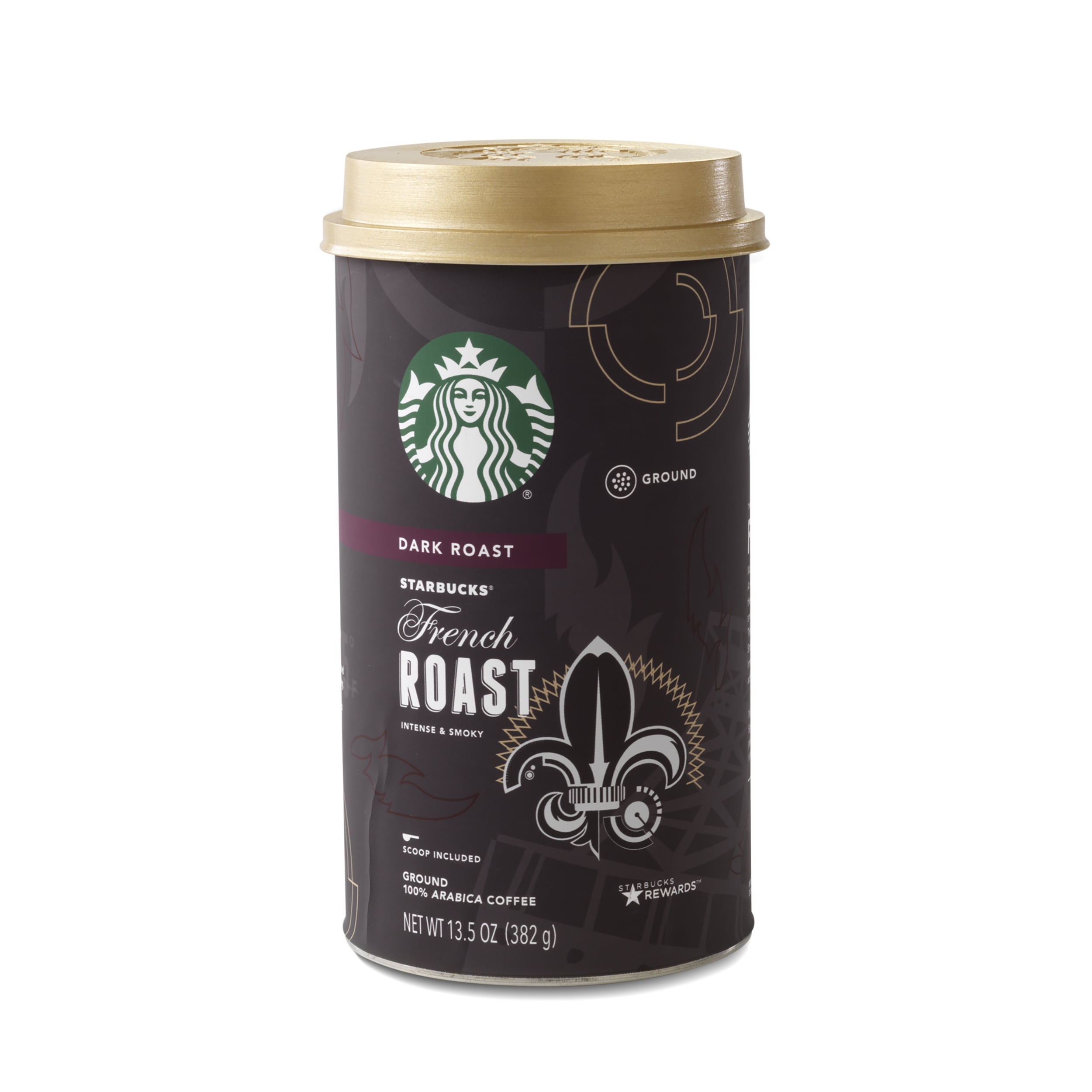 Starbucks Dark Roast Ground Coffee — French Roast — 100 Arabica — 1