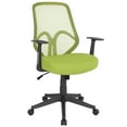 thumbnail image 2 of Flash Furniture Salerno Series High Back Green Mesh Office Chair with Arms, 2 of 7