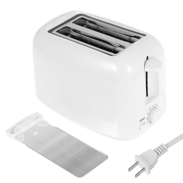 HLONK Toaster 2 Slice Bread Toaster with Double Wide Slots 6 Settings Slice Toaster with Removable Tray Practical Small Toaster Reusable Mini Toaster for Kitchens Home