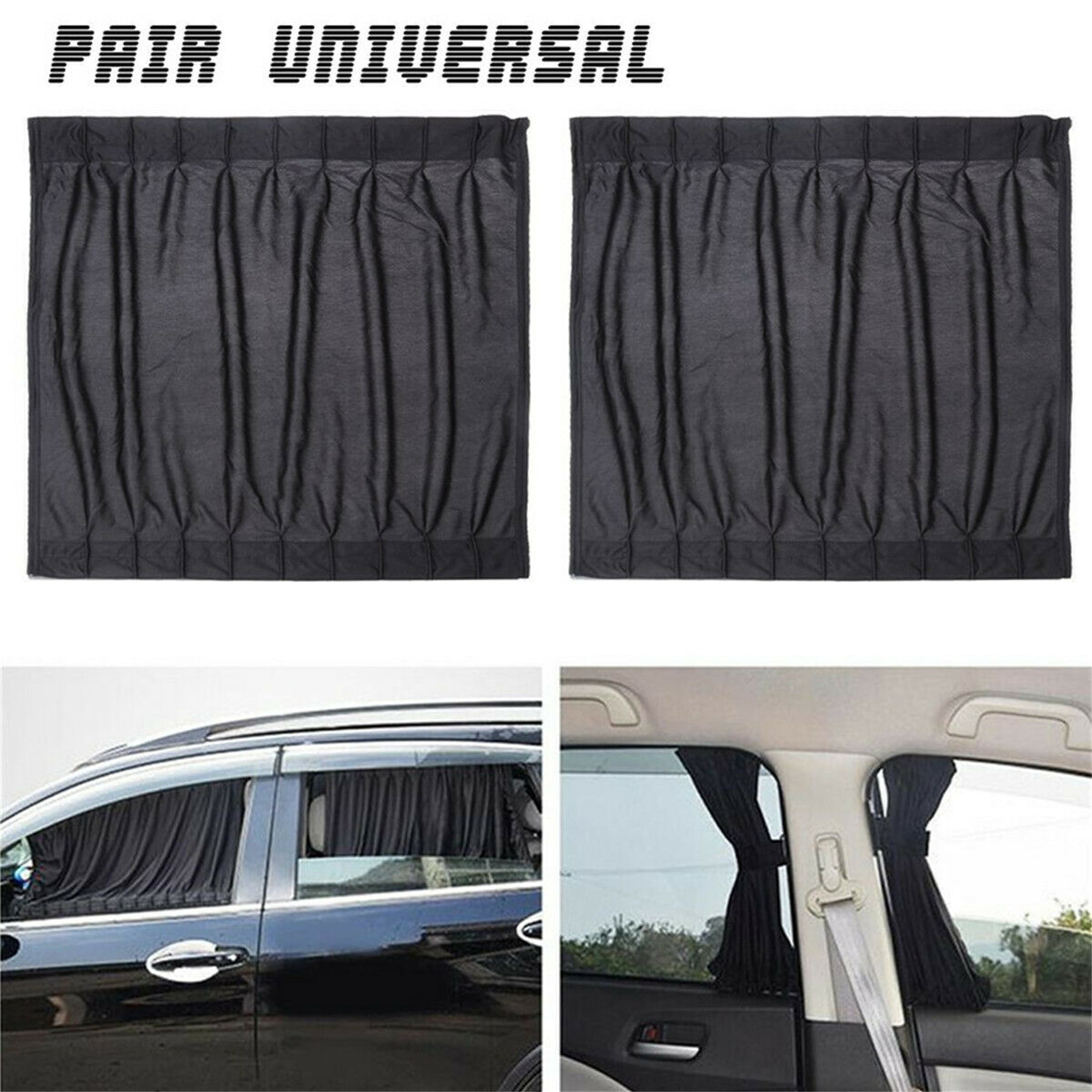 Car Sun Shade Side Window Curtain Auto Foldable UV Protection Accessories Kit