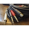 thumbnail image 2 of Cable Doble Mono de 1/4 Pulgadas Pig Hog PD-21403 Negro 91.4 cm 3 ft, 2 of 2