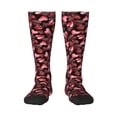thumbnail image 2 of Lsque Ladybugs and Red Hearts Printed Crew Socks Men's Women's LightWeight Thin Casual Calf Socks ,Knee High Socks,Cotton Socks, 2 of 9