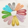 thumbnail image 5 of romoty Sparkly Sequin Hair Clips for Girls and Women, 2PCS Plastic Glitter Barrettes for Hair Styling, 2.5 Inch Shimmering Hair Accessories for Birthday Parties and Daily Wear, 5 of 8