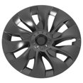 thumbnail image 4 of 4 Pcs Capuchon de Moyeu de Roue Protection Puissante Remplacement de Jante pour Tesla Modèle 3 20172023 Gris, 4 of 8