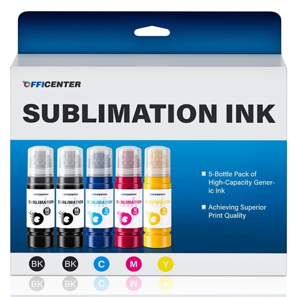 Tinta de sublimación compatible con OFFICENTER para impresoras Ecotank