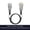 Black-3M, variant on Multifunction audio cable, 3.5mm C-type connector, Android connection, double lotus RCA cables, three in three out.,Black-1.3M