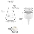 thumbnail image 4 of Juego de Embudo QWORK Vidrio Borosilicato 1000 ml 80 mm para Filtrar Paredes, 4 of 8