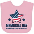 thumbnail image 3 of Inktastic Memorial Day Grunge Remembering Those We Have Lost Boys or Girls Baby Bib, 3 of 4