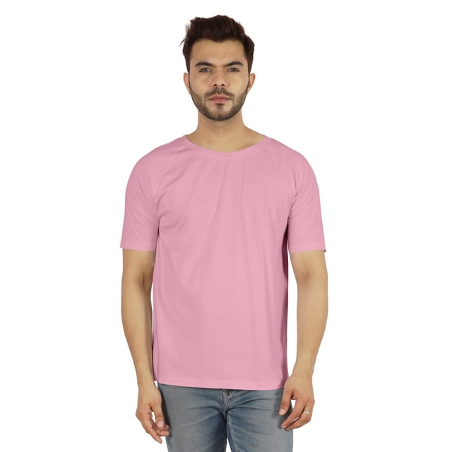 Inkmeso Mens Short Sleeve Solid Raglan T-shirt Cotton Casual Baseball Tee Shirt