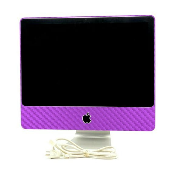 Apple iMac A1224 PURPLE CARBON FIBER Laptop Skin